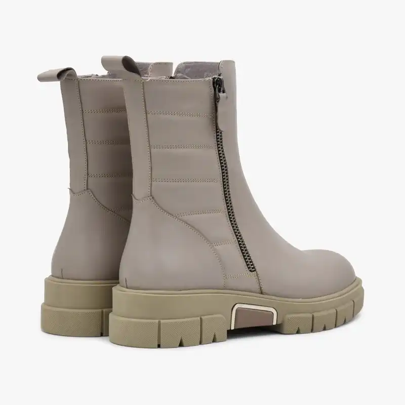 نیم بوت زنانه چرم تهران مدل U72