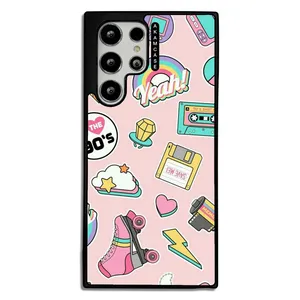 AKAM AMCWSGS22U-GOOD VIBES5 Cover For Samsung Galaxy S21 Ultra
