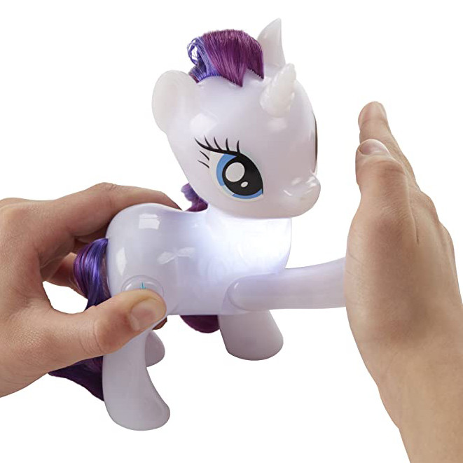فیگور هاسبرو مدل Shining Friends Pony Rarity کد E0687 - C0720