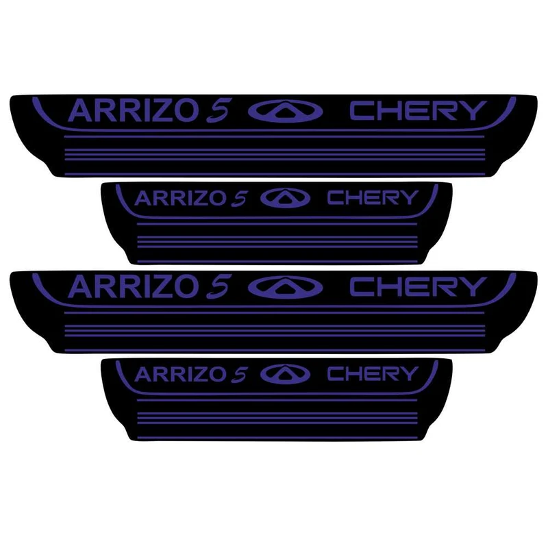   برچسب بدنه خودرو اسپرت غدیر مدل CH BL YA59 A139 مناسب برای آریزو5 بسته 4 عددی