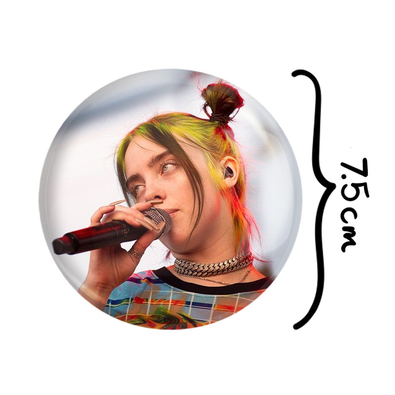 آینه جیبی خندالو مدل بیلی آیلیش Billie Eilish کد 2755 آینه جیبی خندالو مدل بیلی آیلیش Billie Eilish کد 2755