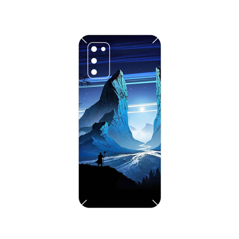 برچسب پوششی ماهوت مدل Blue Mountains Digital Art مناسب برای گوشی موبایل سامسونگ Galaxy A52 5G