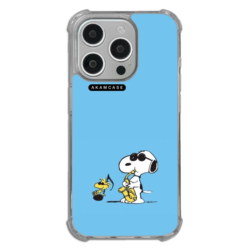 کاور آکام مدل AMCWTA15PRO-SNOOPY14 مناسب برای گوشی موبایل اپل iPhone 15 Pro