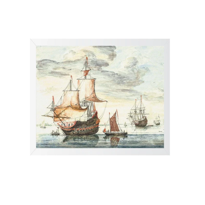 تابلو مدل هنر کشتی‌شناور