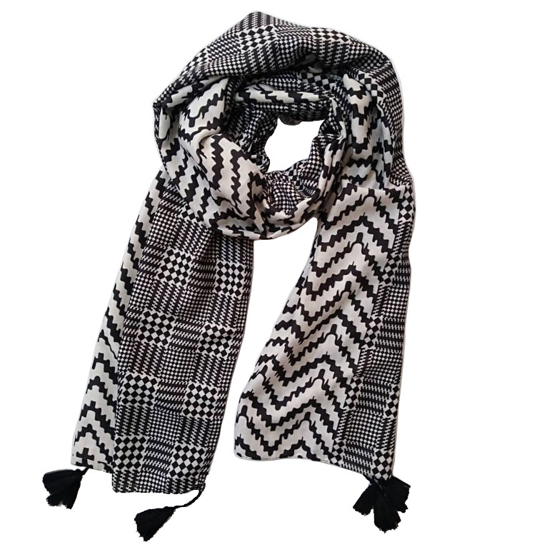 شال زنانه مدل راه راه