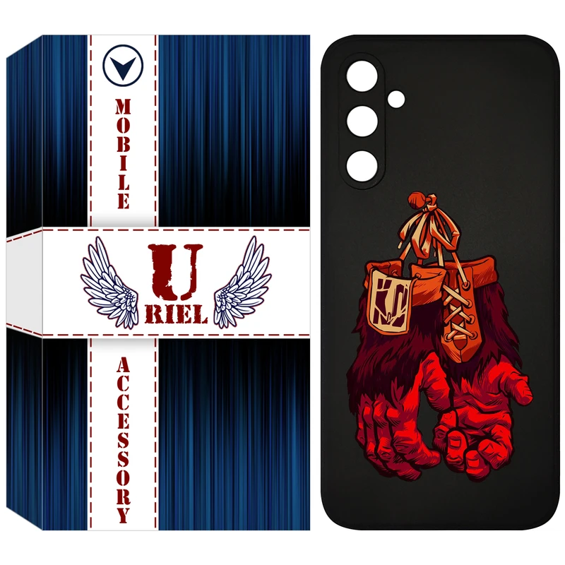 کاور یوریل مدل KSH کد 77 طرح دستکش مناسب برای گوشی موبایل سامسونگ Galaxy A55