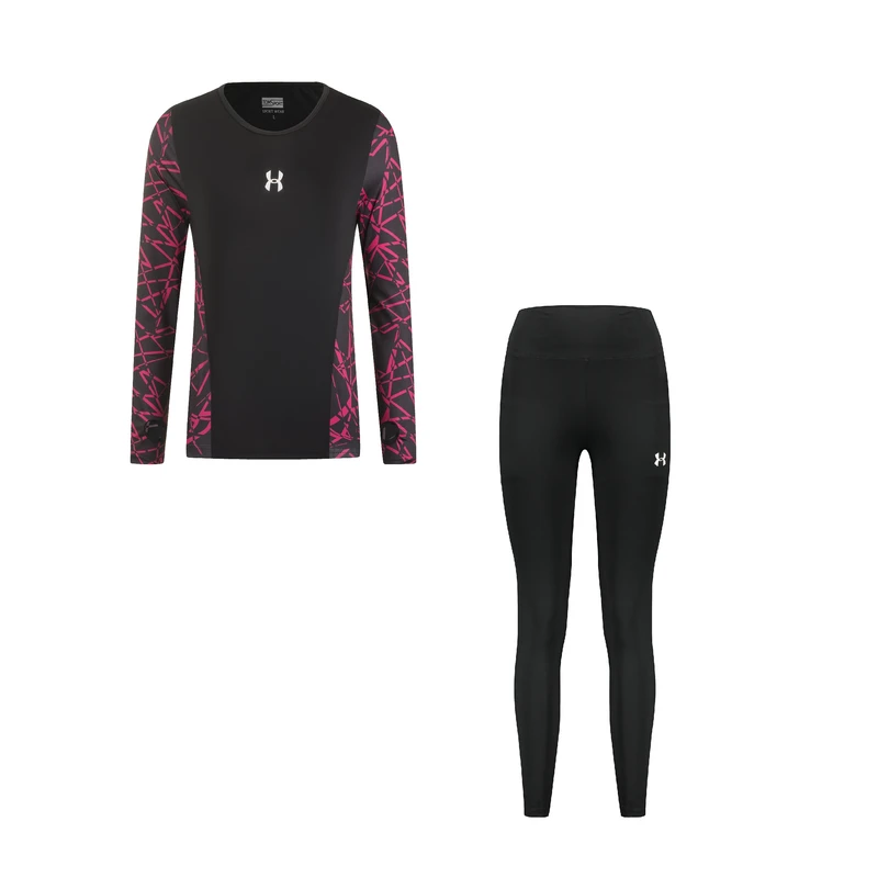 ست تی شرت و لگینگ ورزشی زنانه مدل 75-4104