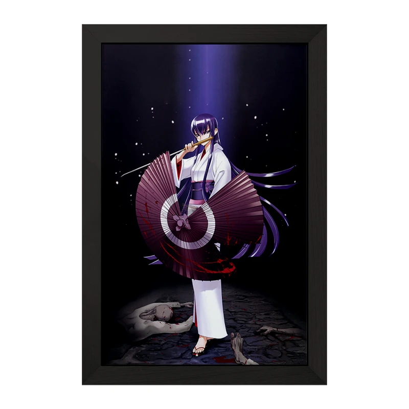 تابلو خندالو مدل سائکو انیمه دبیرستان مردگان کد 32328