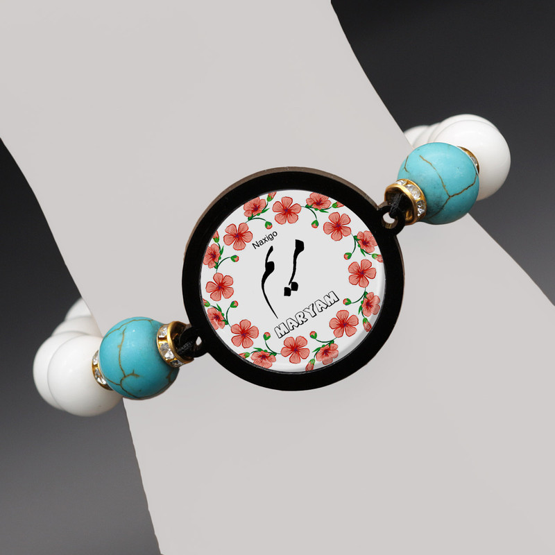 دستبند زنانه ناکسیگو طرح مریم کد BR4071