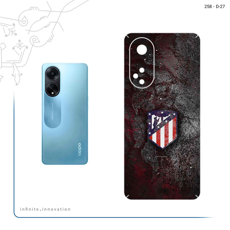 برچسب پوششی ماهوت مدل Atletico_de_Madrid مناسب برای گوشی موبایل اپو A98