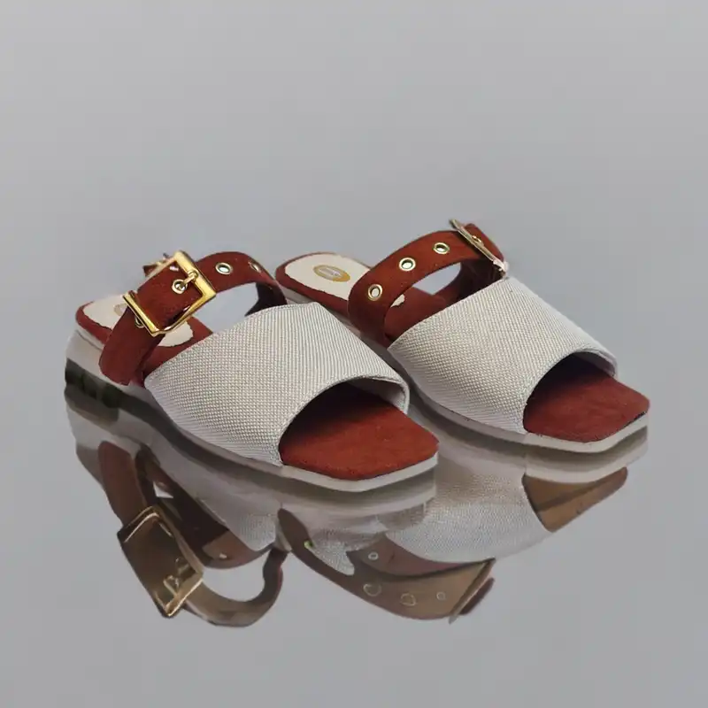 صندل زنانه مدل رکابدار مراکشی