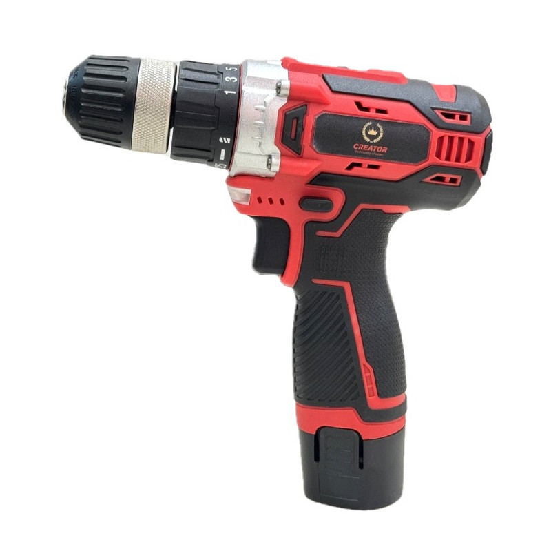 دریل پیچ گوشتی شارژی کریتور مدل DLRED18V مجموعه 30 عددی دریل پیچ گوشتی شارژی کریتور مدل DLRED18V مجموعه 30 عددی