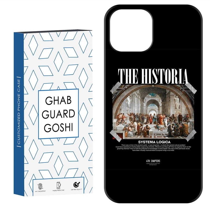 کاور قاب گارد گوشی طرح مونالیزا کد Dimo-719 مناسب برای گوشی موبایل اپل IPHONE 13 / 14