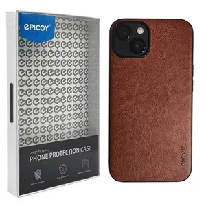 Epicoy Sptr Leather cover for Apple iPhone 14 Plus / 15 Plus