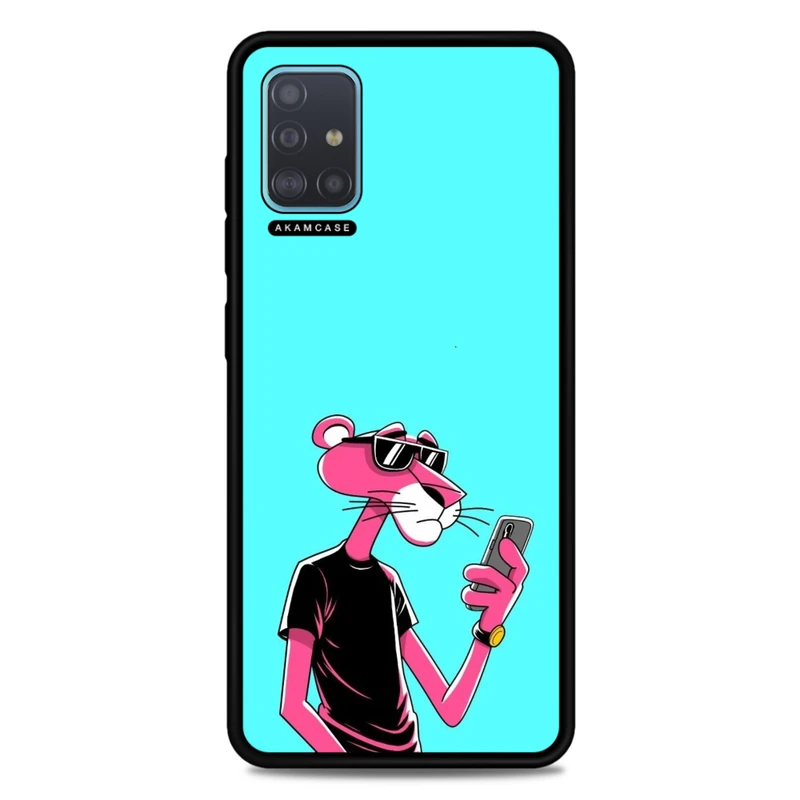 کاور آکام مدل AMC-WSGA51-PINK PANTHER1 مناسب برای گوشی موبایل سامسونگ Galaxy A51