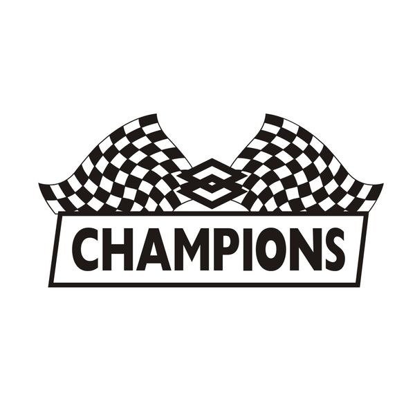 
 برچسب بدنه خودرو طرح Champions کد 12F
 
