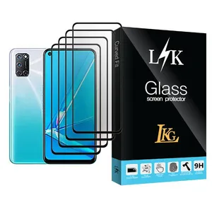 LKG LK Glass MIX004 Screen Protector For Oppo A92 Pack Of 4