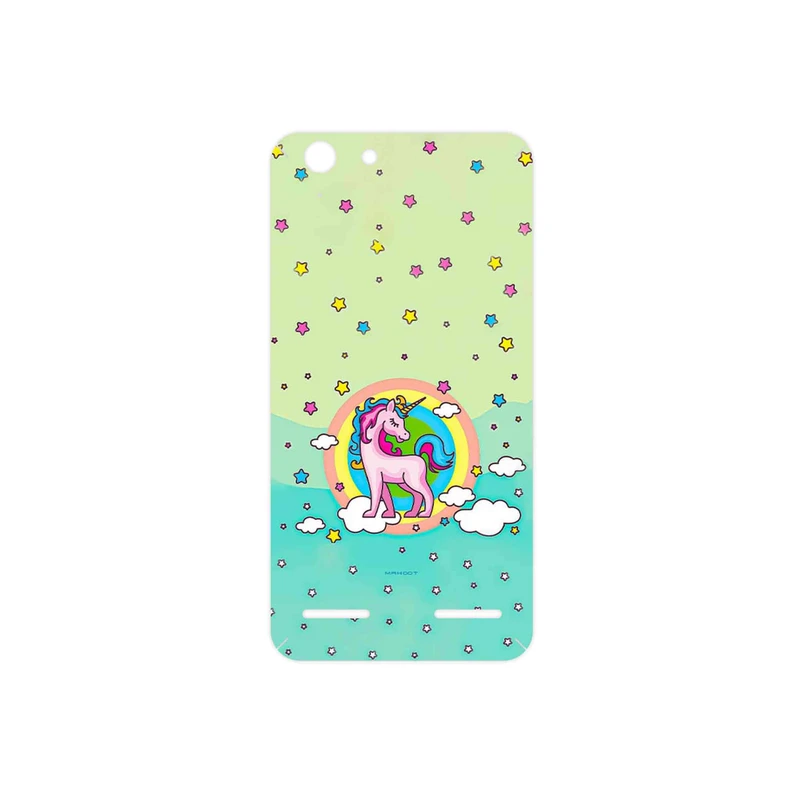 برچسب پوششی ماهوت مدل Rainbow unicorn adventure مناسب برای گوشی موبایل لنوو Vibe K5 Plus