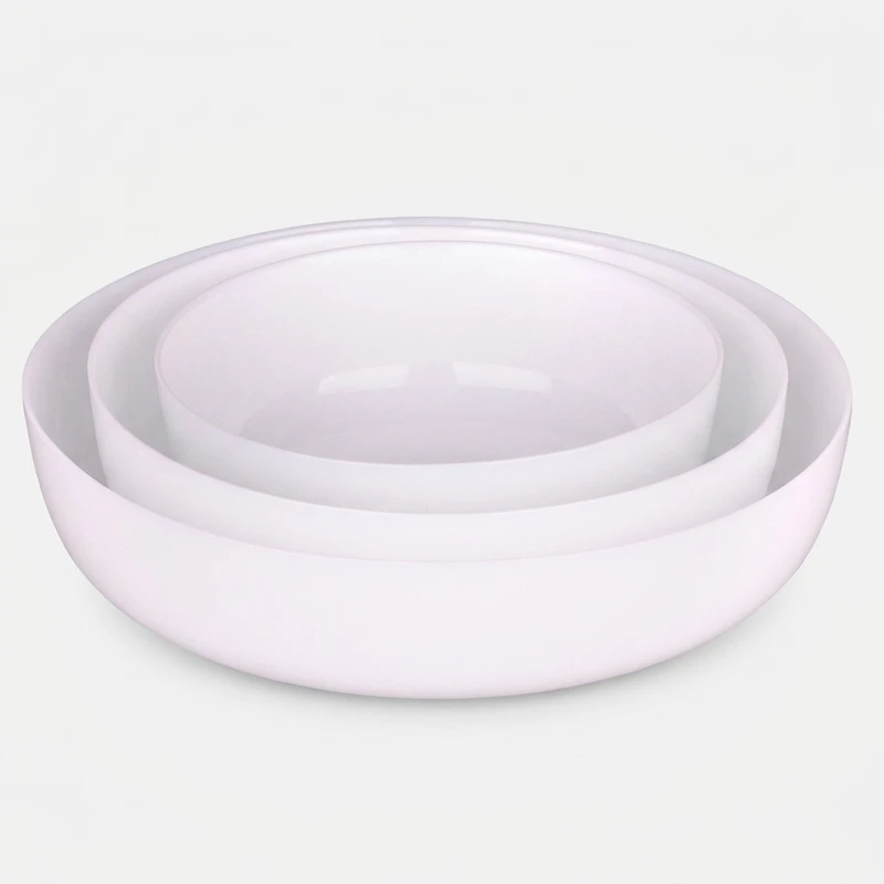 مجموعه 3 عددی ظرف سرو و پذیرایی آرکوپال گلدن اوپال مدل diwali smart با طراحی دایره ای، مقاوم در برابر حرارت و شوک دمایی، قابل استفاده در مایکروویو و شست وشو با ماشین ظرفشویی