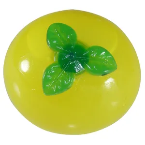 توپ بازی ضد استرس مدل Three Leafy Tomatoes Yellow