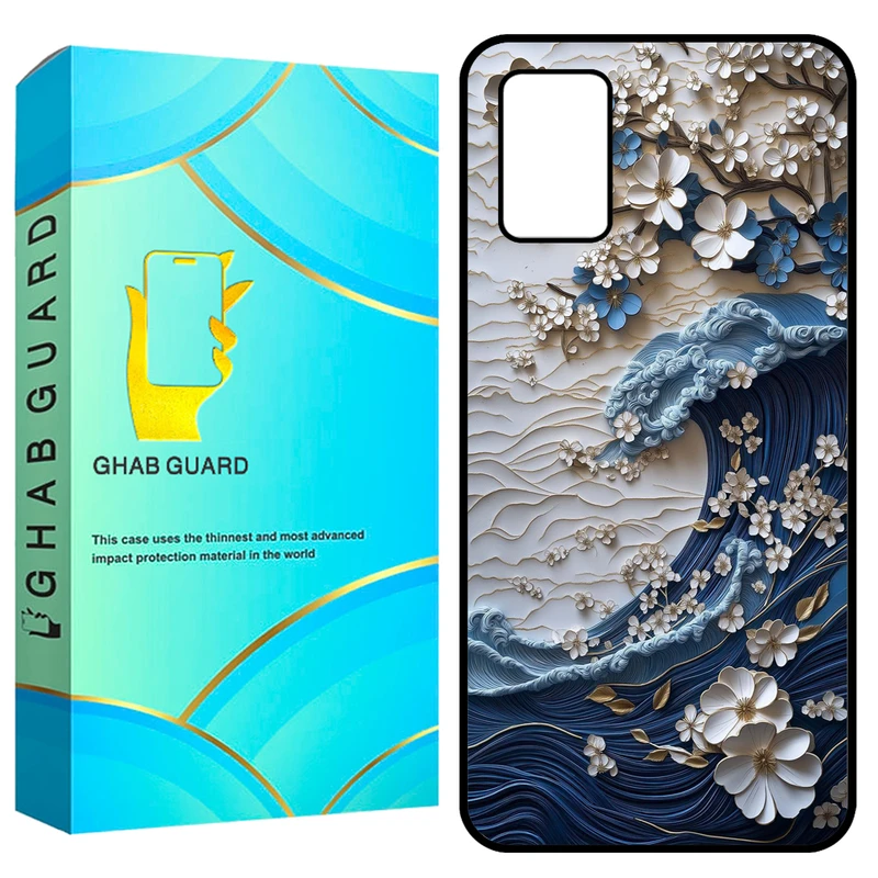 کاور قاب گارد طرح گل مدل GCHPA03S مناسب برای گوشی موبایل سامسونگ Galaxy A02s / M02s / A03s 