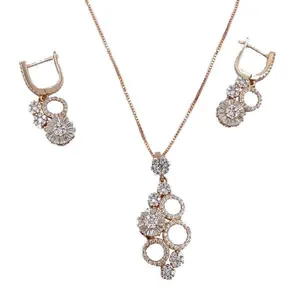 نیم ست نقره زنانه مدل RGD005