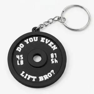 plate keychain