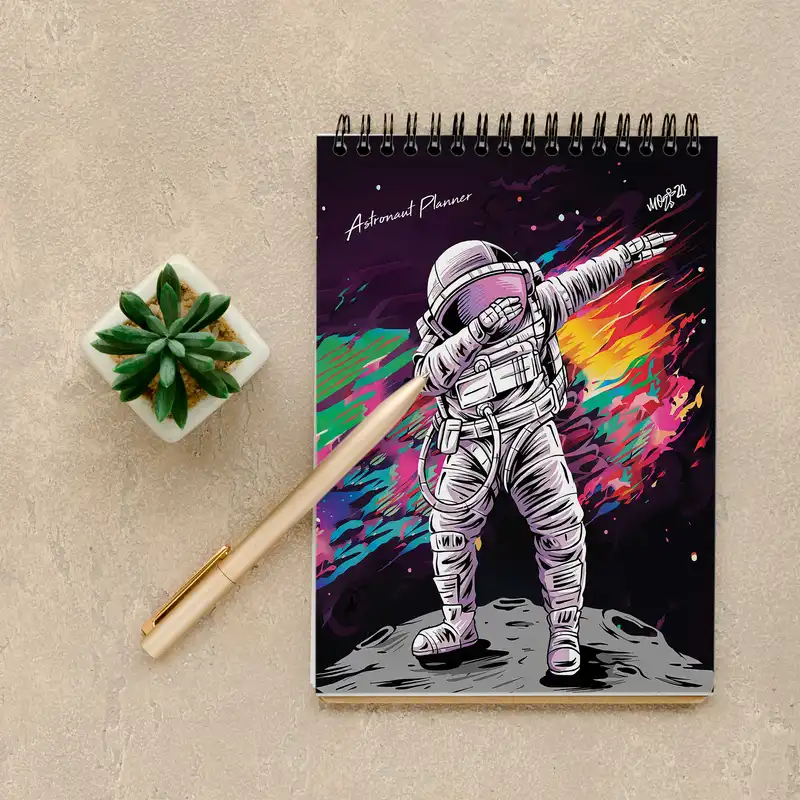 دفتر برنامه ریزی موتی طرح فضانورد مدل پلنر تایم باکس