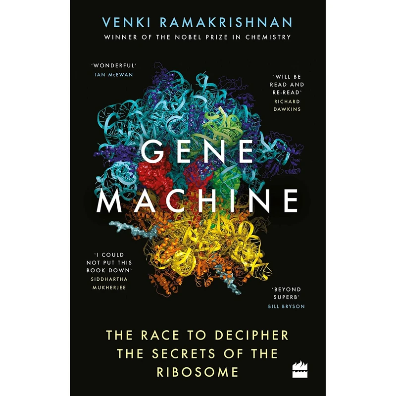 کتاب Gene Machine اثر Venki Ramakrishnan انتشارات HARPER COLLINS INDIA