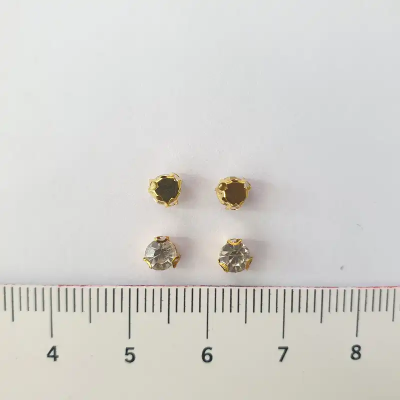 نگین مدل SG اتریشی پایه D کد SG بسته 50 عددی