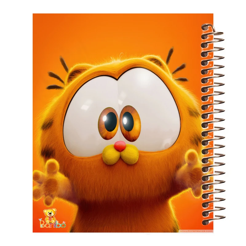 دفتر نقاشی 50 برگ بانیبو مدل  گارفیلد کد 1205