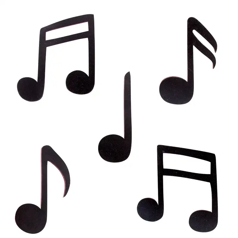 استیکر چوبی رومادون طرح نت کد 4073 بسته 15 عددی