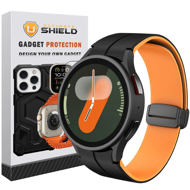 بند آلتیمیت شیلد مدل ORG-MAG-BK2C مناسب برای ساعت هوشمند سامسونگ Galaxy Watch 6 40mm