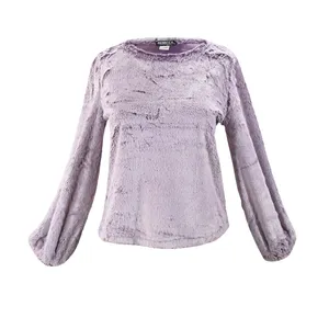 بلوز آستین بلند زنانه ربکا مدل تدی کد 7106