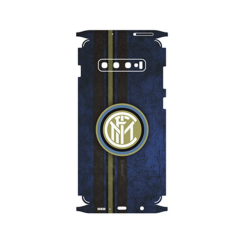 برچسب پوششی ماهوت مدل Inter-Milan-FC-FullSkin مناسب برای گوشی موبایل سامسونگ Galaxy S10 Plus