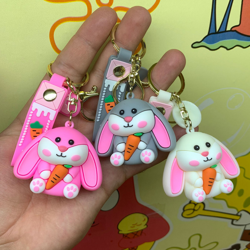 جاکلیدی مدل سیلیکونی طرح خرگوش لوپ ناقلا اورجینال