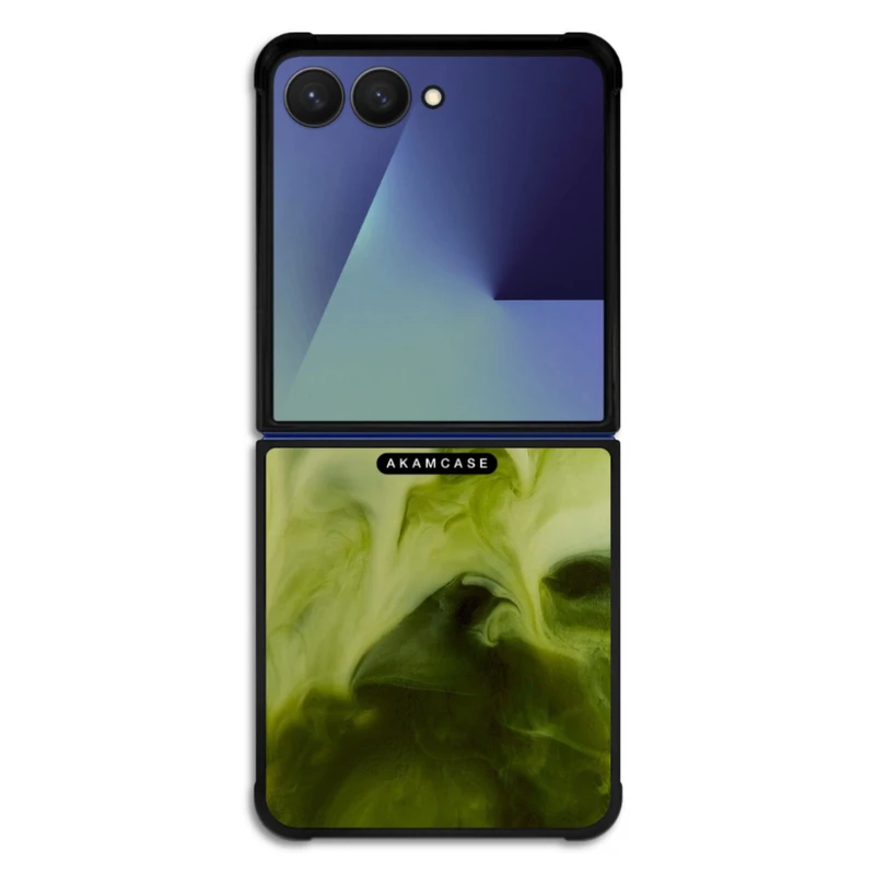 کاور آکام مدل AMC-WSGZFLIP7-MATCHA-7 مناسب برای گوشی موبایل سامسونگ Galaxy Z Flip 7