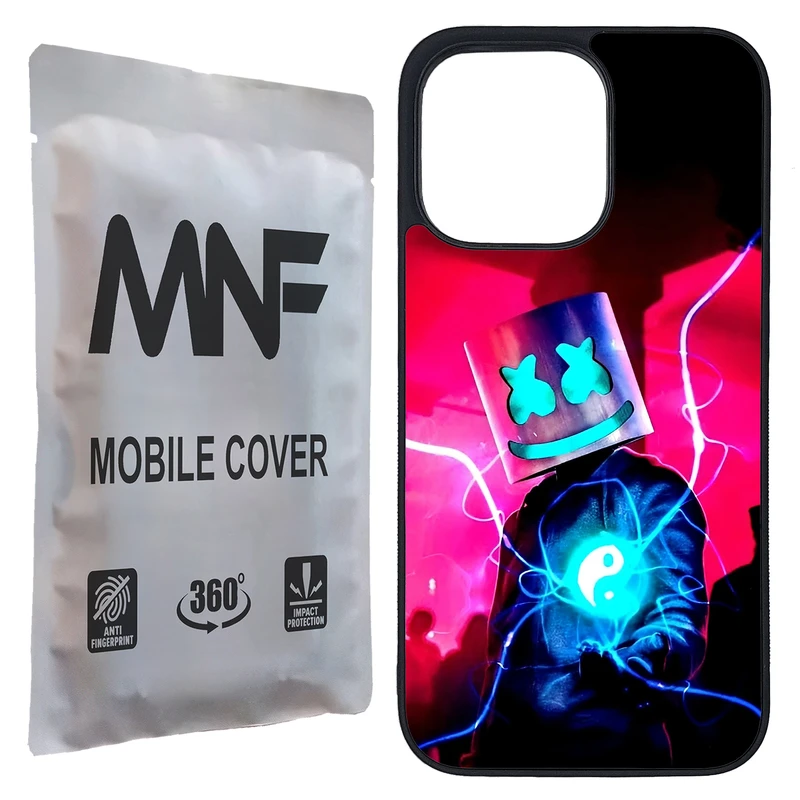 کاور ام ان اف طرح Marshmello کد P-093 مناسب برای گوشی موبایل اپل iPhone 13 Pro