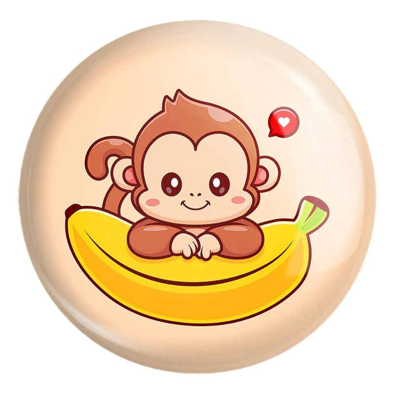 پیکسل خندالو طرح حیوانات بامزه میمون کد 29717 مدل بزرگ