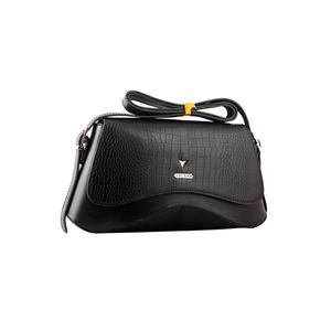 کیف رودوشی زنانه چرم یلسان مدل آیریا کد PRM-124-msk
