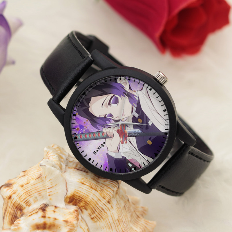 ساعت مچی عقربه ای ناکسیگو مدل انیمه شیطان کش کد LF6843