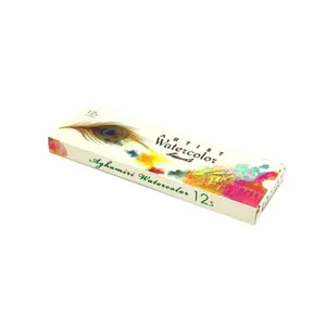 آبرنگ 12 رنگ آقامیری مدل colerful کدW_120