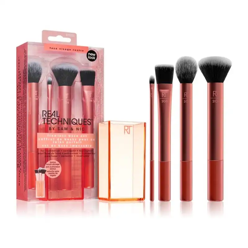 ست برس آرایشی ریل تکنیکس مدل فلالس مجموعه 4 عددی