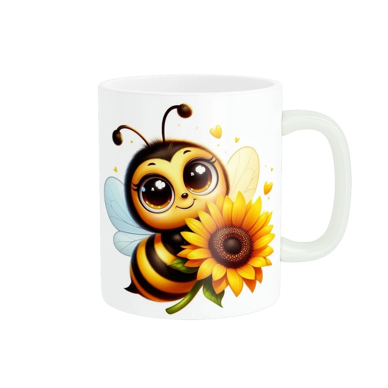 ماگ پاد آفرین طرح زنبور عسل کد 2748