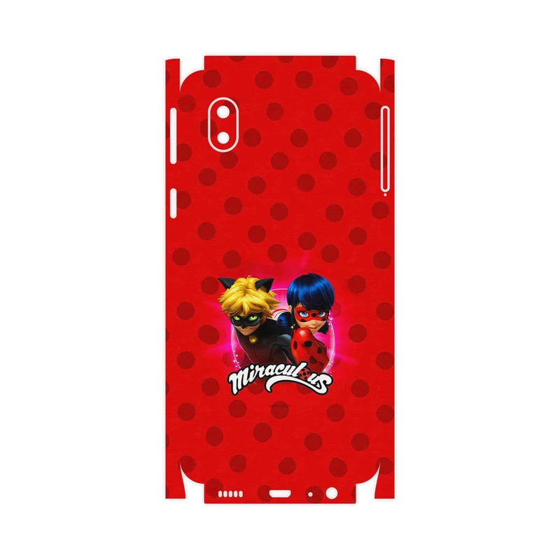 برچسب پوششی ماهوت مدل Ladybug and Cat Noir-FullSkin مناسب برای گوشی موبایل سامسونگ Galaxy A01 Core
