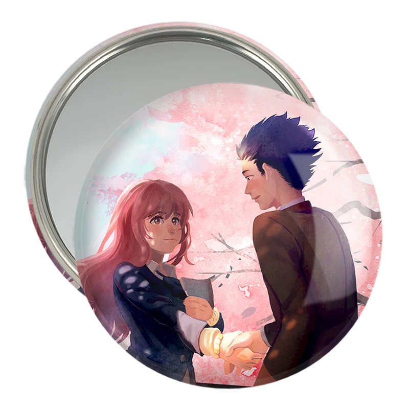 آینه جیبی خندالو مدل شوکو نیشیمیا و شویا ایشیدا انیمه سایلنت ویس A Silent Voice  کد 15823