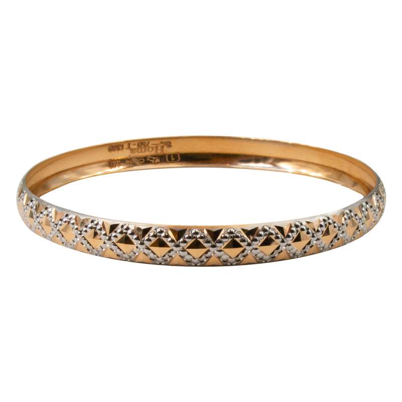 النگو طلا عیار 18 زنانه سهی مدل VB18-4 النگو طلا عیار 18 زنانه سهی مدل VB18-4