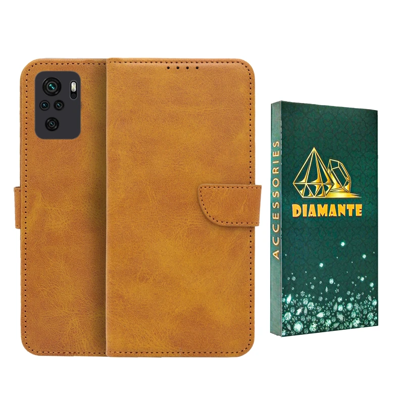 کیف کلاسوری دیامانته مدل Bers Gn مناسب برای گوشی موبایل شیائومی Redmi Note 10 4G