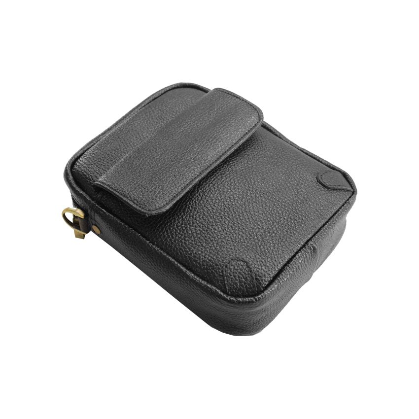 کیف رودوشی مردانه چرم آرا مدل d021 f -  - 21
