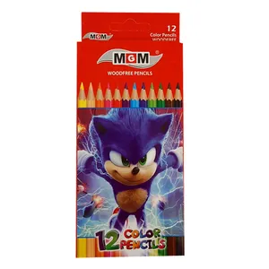 مداد رنگی 12 رنگ ام جی ام مدل سونیک 